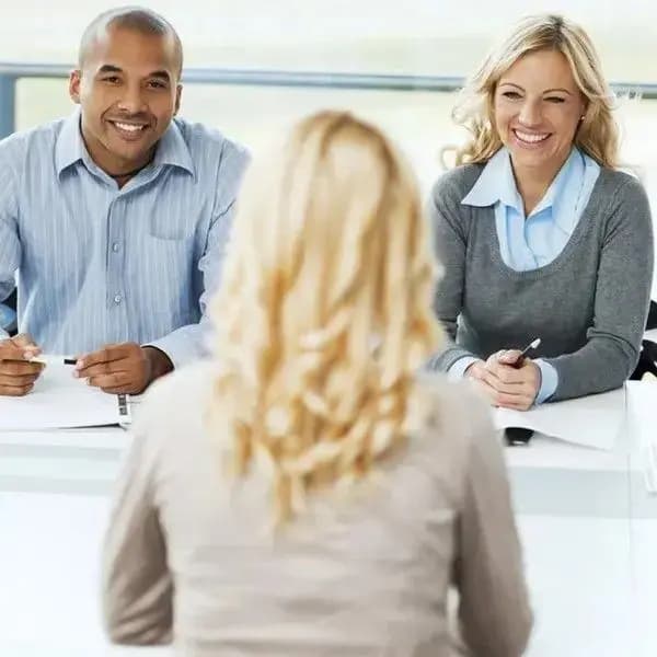 Job Interview is going on